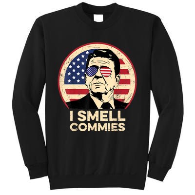 Ronald Reagan, I Smell Commies Patriotic American President Sweatshirt