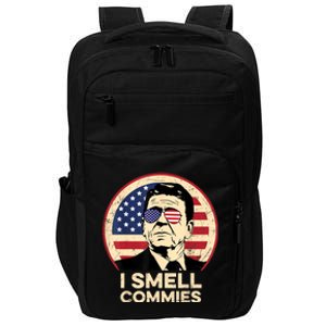 Ronald Reagan, I Smell Commies Patriotic American President Impact Tech Backpack