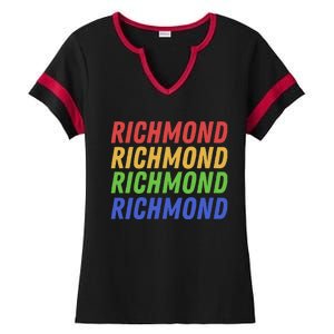 Richmond Ladies Halftime Notch Neck Tee