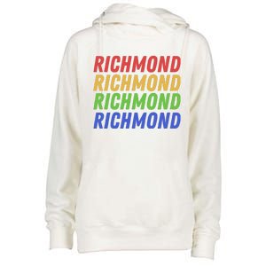 Richmond Womens Funnel Neck Pullover Hood