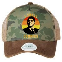 Ronald Reagan I Smell Commies Legacy Tie Dye Trucker Hat