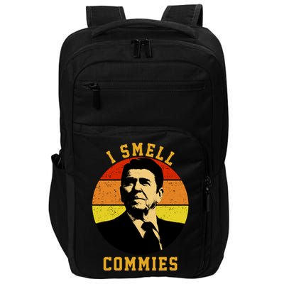 Ronald Reagan I Smell Commies Impact Tech Backpack