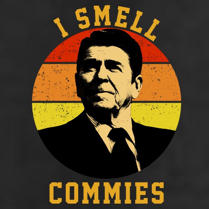 Ronald Reagan I Smell Commies Tumbler