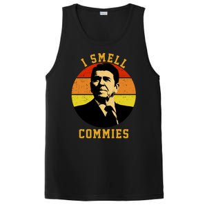 Ronald Reagan I Smell Commies PosiCharge Competitor Tank