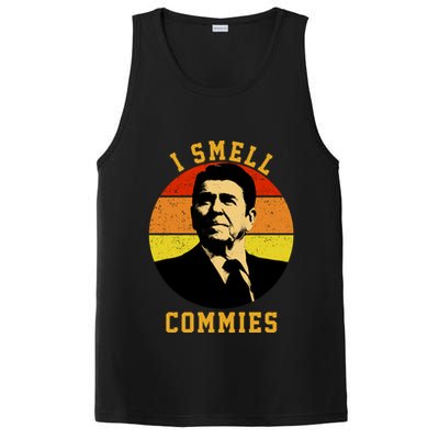 Ronald Reagan I Smell Commies PosiCharge Competitor Tank