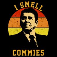 Ronald Reagan I Smell Commies Wool Snapback Cap