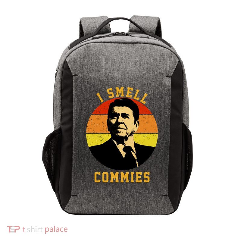 Ronald Reagan I Smell Commies Vector Backpack