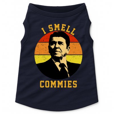 Ronald Reagan I Smell Commies Doggie Tank