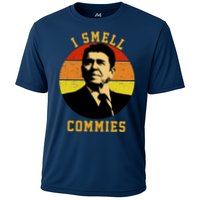 Ronald Reagan I Smell Commies Performance Shirt