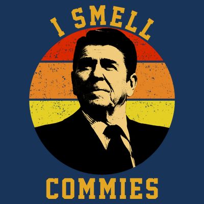 Ronald Reagan I Smell Commies T-Shirt