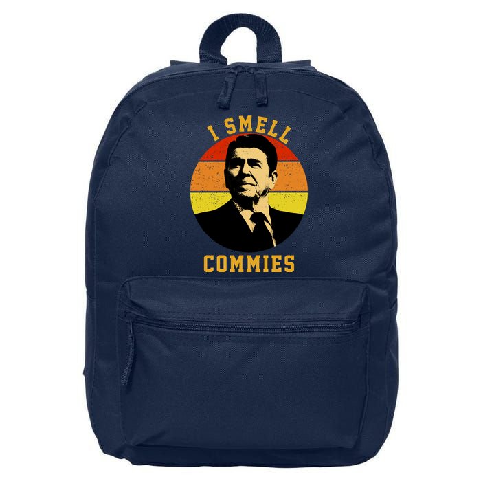 Ronald Reagan I Smell Commies 16 in Basic Backpack