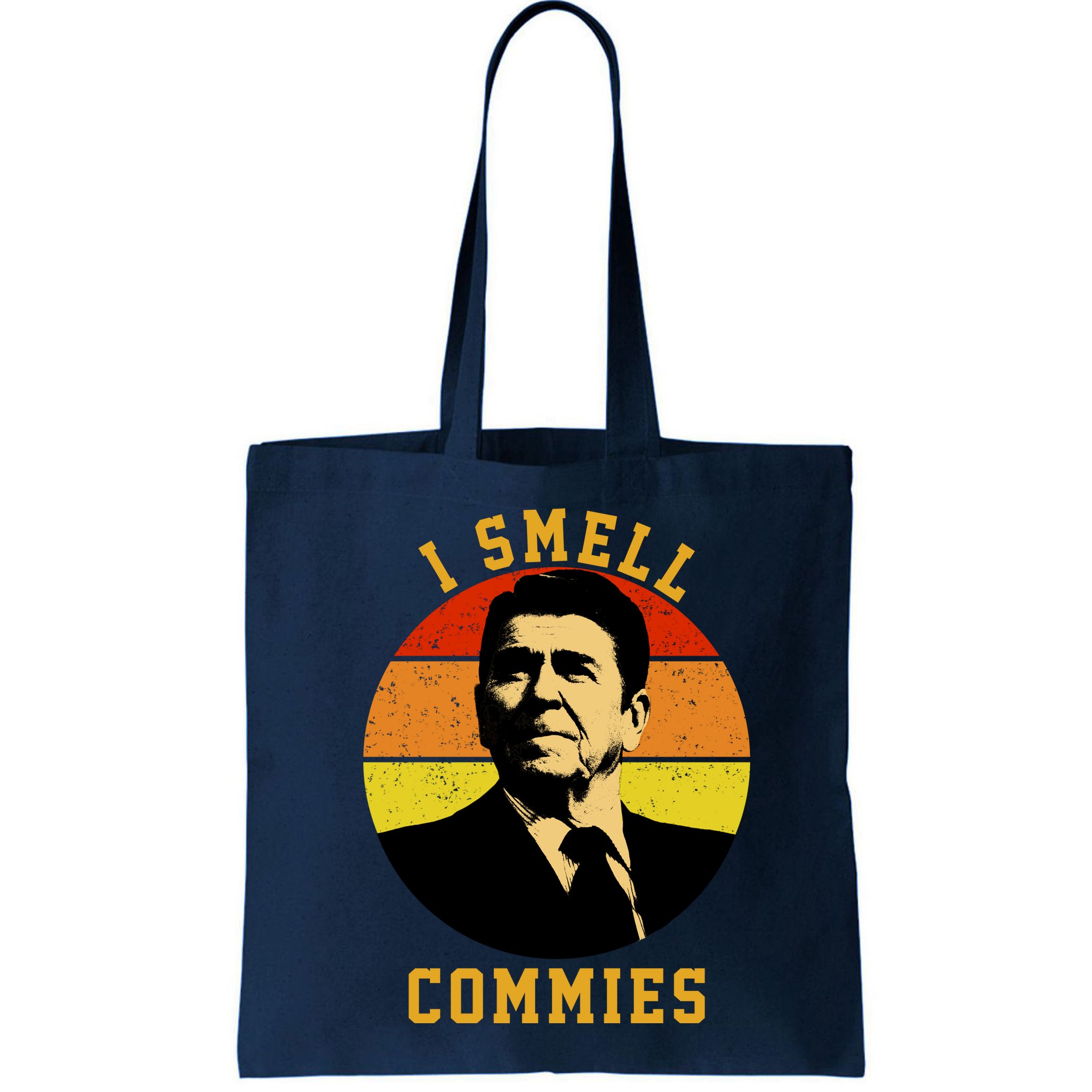 Ronald Reagan I Smell Commies Bag