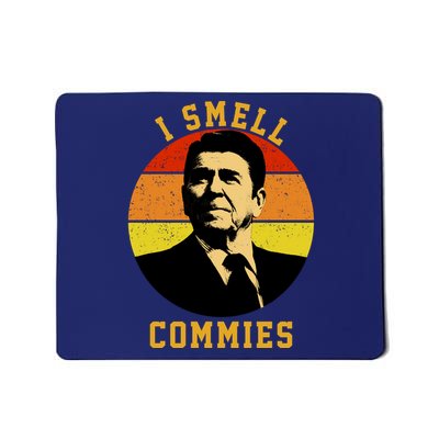 Ronald Reagan I Smell Commies Mousepad