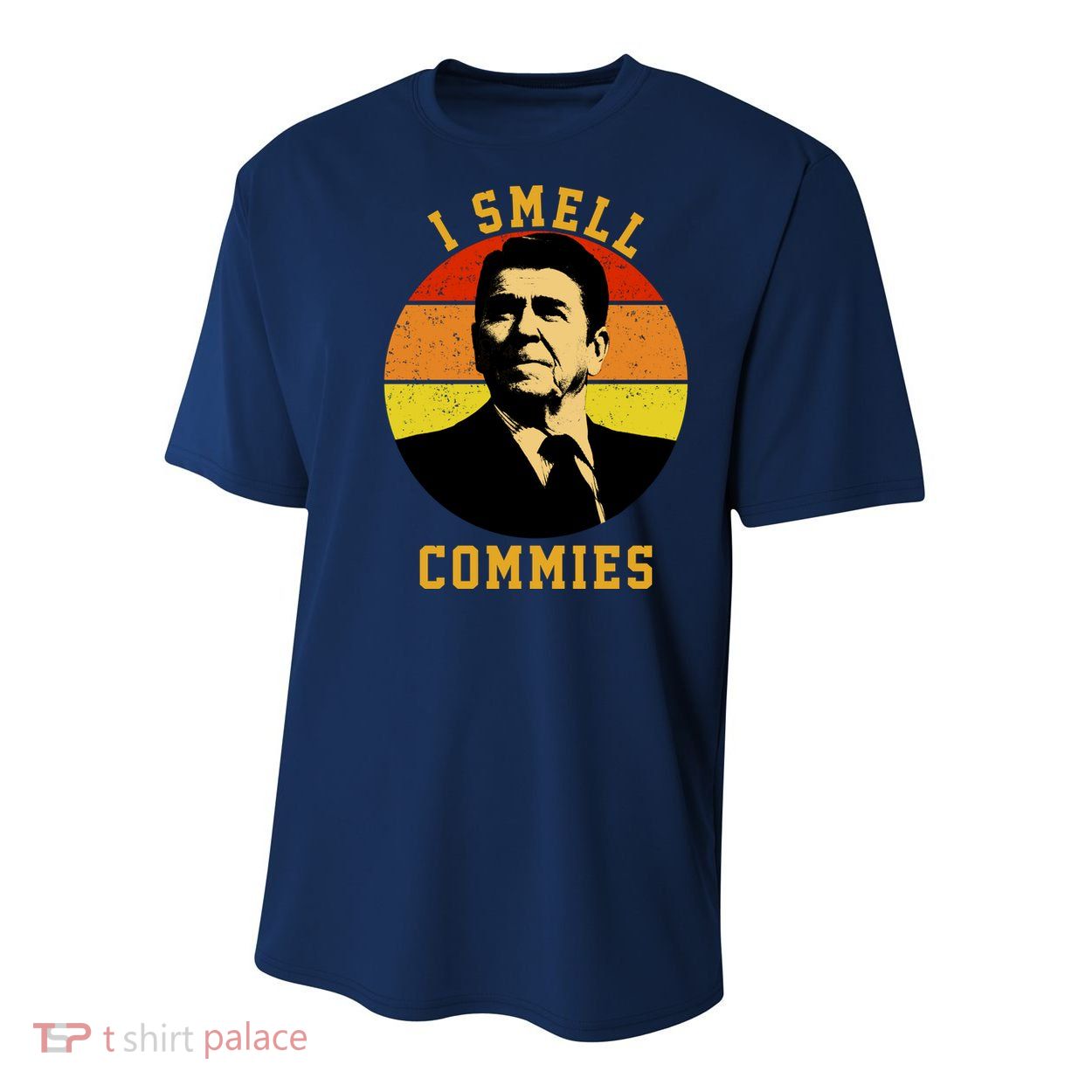 Ronald Reagan I Smell Commies Youth Performance Sprint T-Shirt