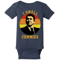 Ronald Reagan I Smell Commies Baby Bodysuit