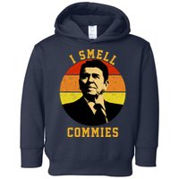 Ronald Reagan I Smell Commies Toddler Hoodie