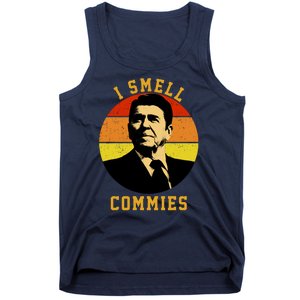 Ronald Reagan I Smell Commies Tank Top