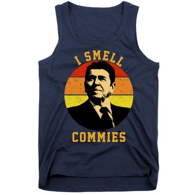Ronald Reagan I Smell Commies Tank Top