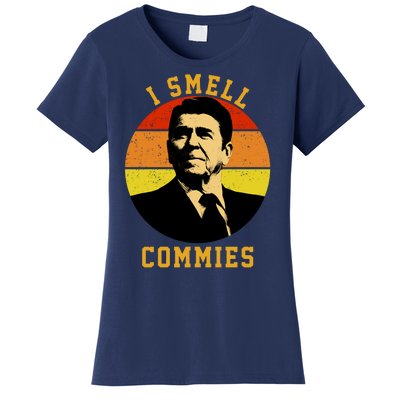 Ronald Reagan I Smell Commies Women's T-Shirt