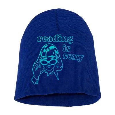 Rory Reading Is Sexy Cute Gift Short Acrylic Beanie