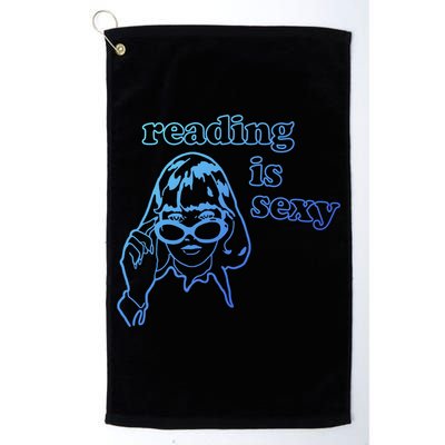 Rory Reading Is Sexy Cute Gift Golf Towel