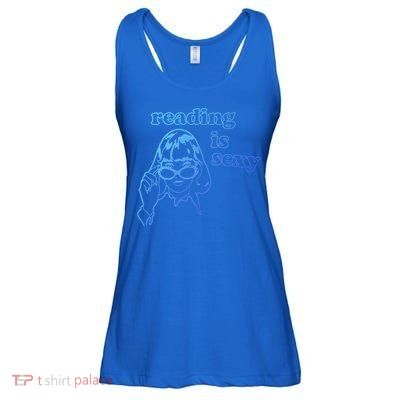 Rory Reading Is Sexy Cute Gift Ladies Essential Flowy Tank