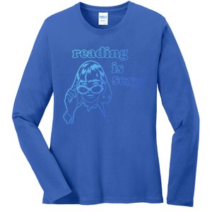 Rory Reading Is Sexy Cute Gift Ladies Long Sleeve Shirt