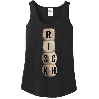 Risk Rich I Will Be Rich Earn Crypto Ladies Essential Tank