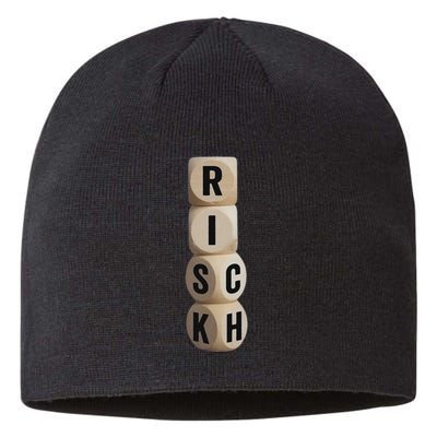 Risk Rich I Will Be Rich Earn Crypto Sustainable Beanie