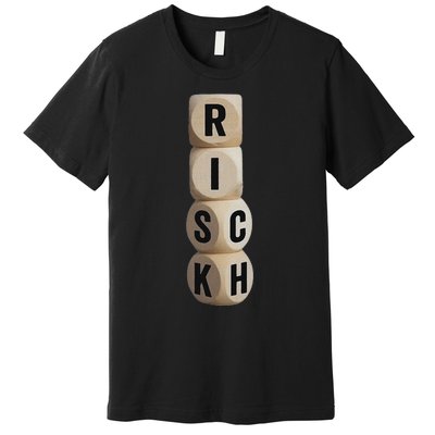 Risk Rich I Will Be Rich Earn Crypto Premium T-Shirt