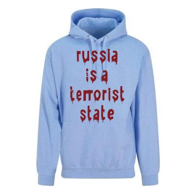 Russiakills Russia Is A Terrorist State Okua Unisex Surf Hoodie