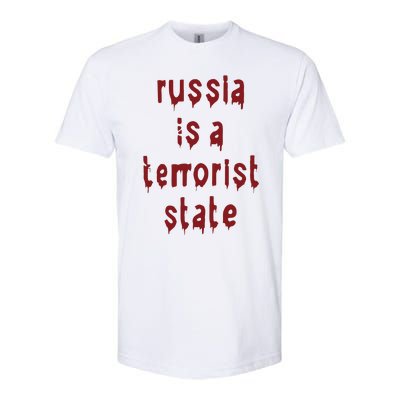 Russiakills Russia Is A Terrorist State Okua Softstyle CVC T-Shirt