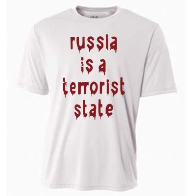 Russiakills Russia Is A Terrorist State Okua Cooling Performance Crew T-Shirt