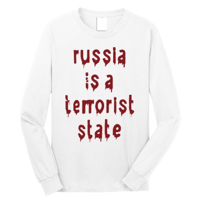 Russiakills Russia Is A Terrorist State Okua Long Sleeve Shirt