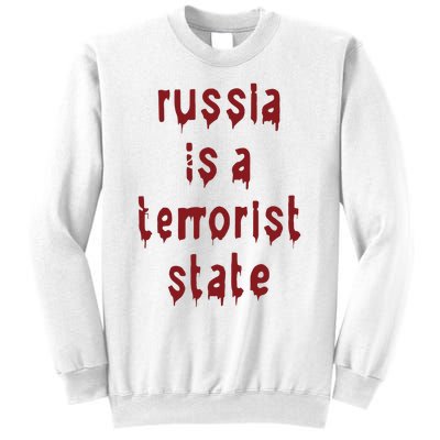 Russiakills Russia Is A Terrorist State Okua Sweatshirt