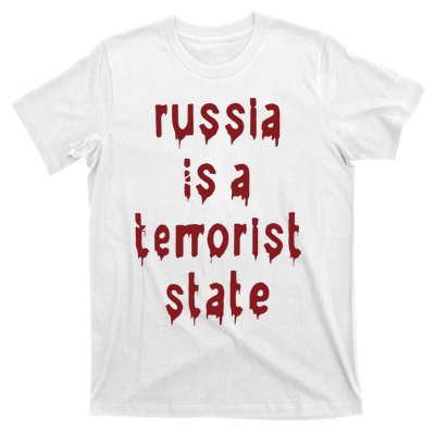 Russiakills Russia Is A Terrorist State Okua T-Shirt