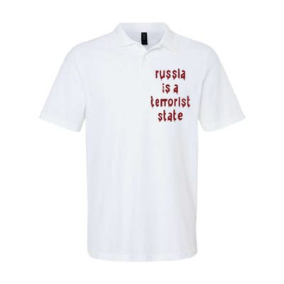 Russiakills Russia Is A Terrorist State Okua Softstyle Adult Sport Polo