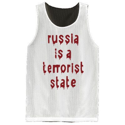 Russiakills Russia Is A Terrorist State Okua Mesh Reversible Basketball Jersey Tank