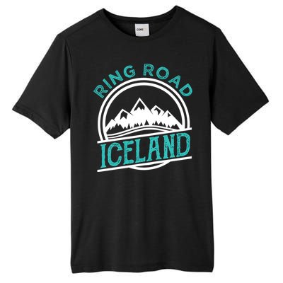 Ring Road Iceland Reykjavik Souvenir Family Vacation Gift Tall Fusion ChromaSoft Performance T-Shirt