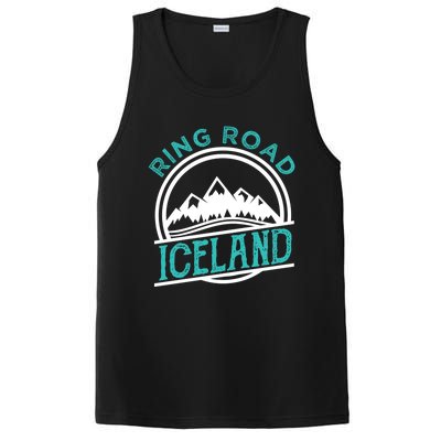 Ring Road Iceland Reykjavik Souvenir Family Vacation Gift PosiCharge Competitor Tank