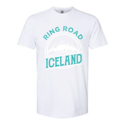 Ring Road Iceland Reykjavik Souvenir Family Vacation Gift Softstyle CVC T-Shirt