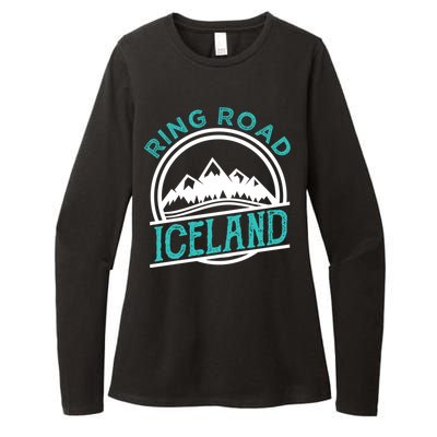 Ring Road Iceland Reykjavik Souvenir Family Vacation Gift Womens CVC Long Sleeve Shirt