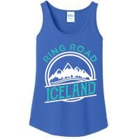 Ring Road Iceland Reykjavik Souvenir Family Vacation Gift Ladies Essential Tank