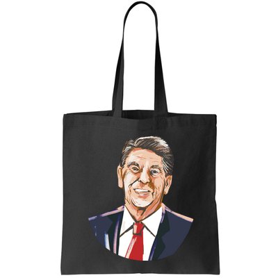 Ronald Reagan Illustration Bag