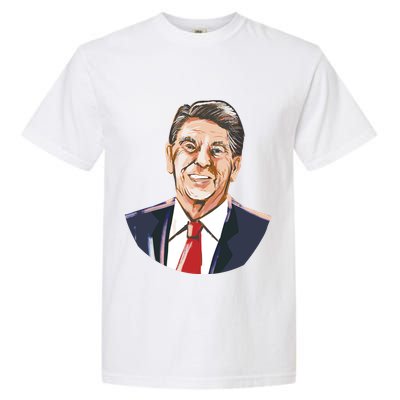 Ronald Reagan Illustration Garment-Dyed Heavyweight T-Shirt