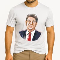Ronald Reagan Illustration Cooling Performance Crew T-Shirt