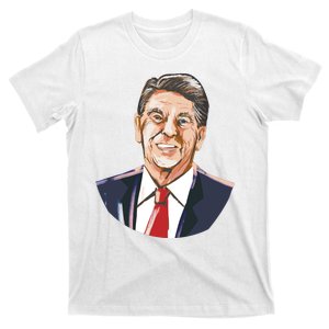 Ronald Reagan Illustration T-Shirt