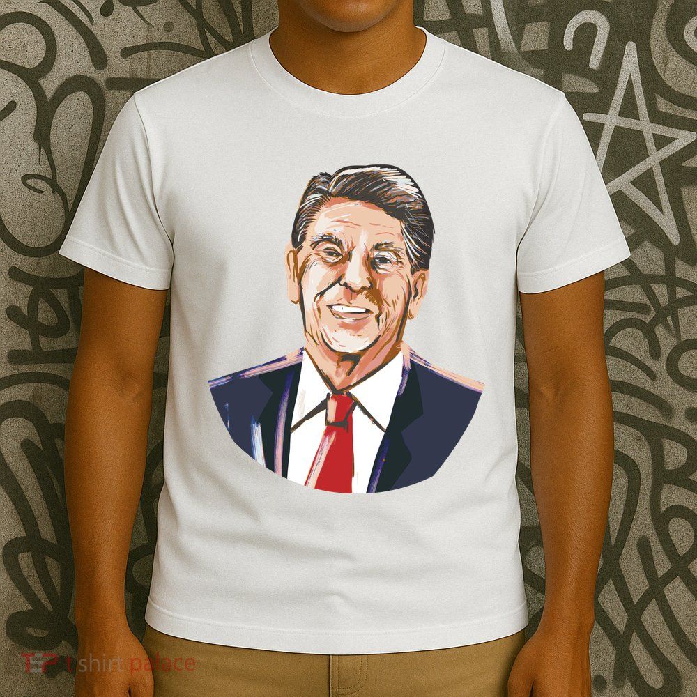 Ronald Reagan Illustration T-Shirt