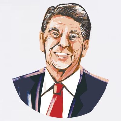 Ronald Reagan Illustration T-Shirt