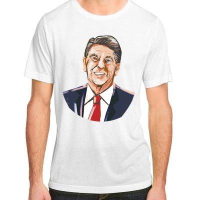 Ronald Reagan Illustration Adult ChromaSoft Performance T-Shirt